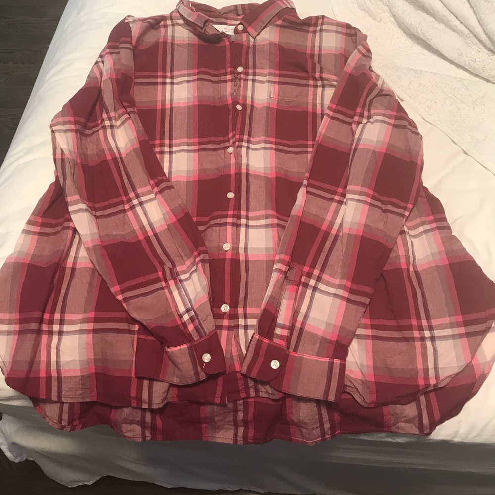 Old navy plaid shirt